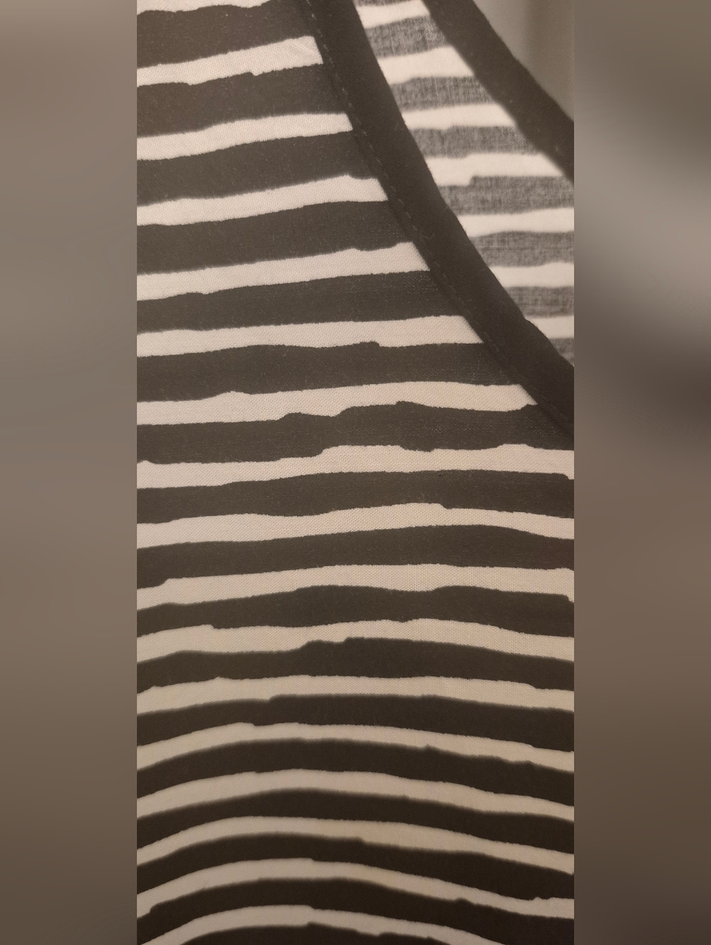 Gap Striped Black and White Tank Top - Women - Picture 4 of 6
